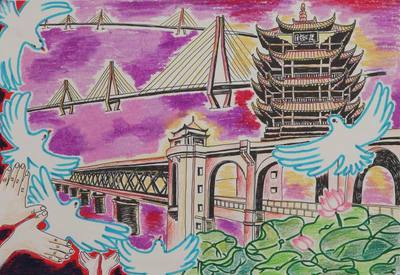 南京玄武湖儿童画