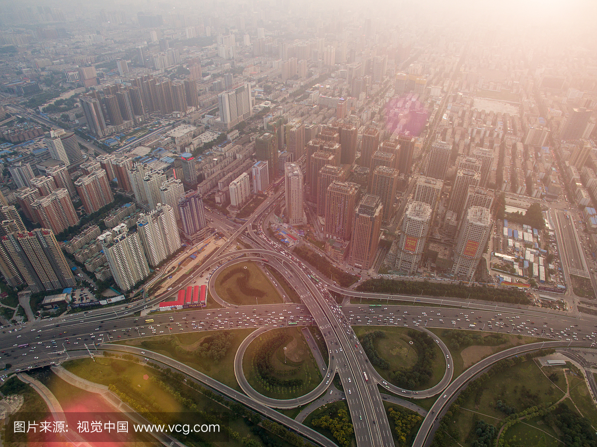 郑州,郑州市,立交桥,高空通道