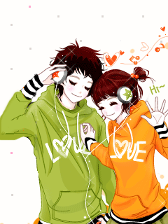 非主流情侣动态壁纸