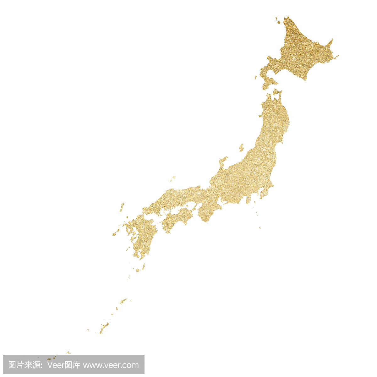 日本金色闪光图