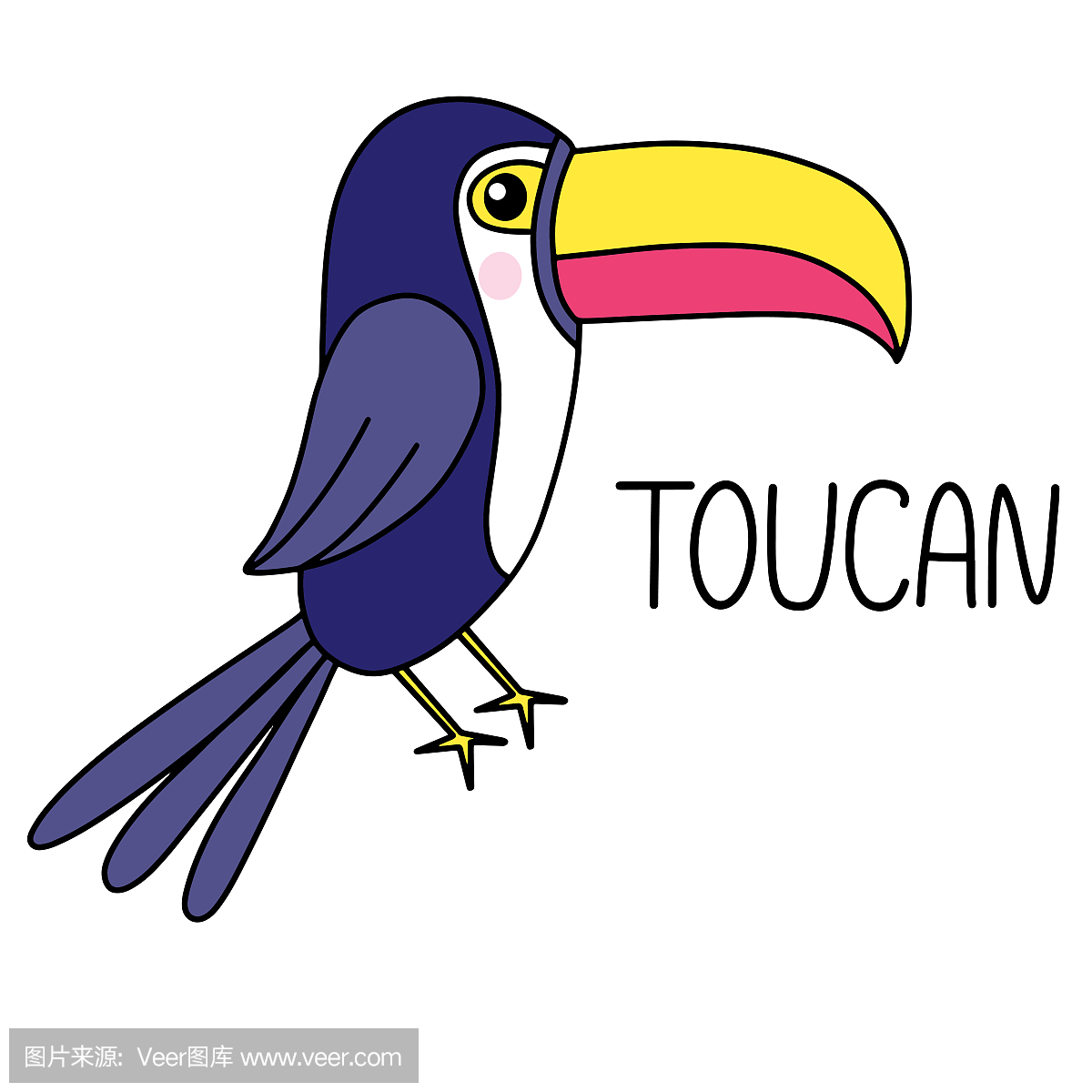 可爱的,单词,请柬,贺卡