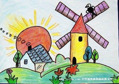 小学生儿童画画大全图片