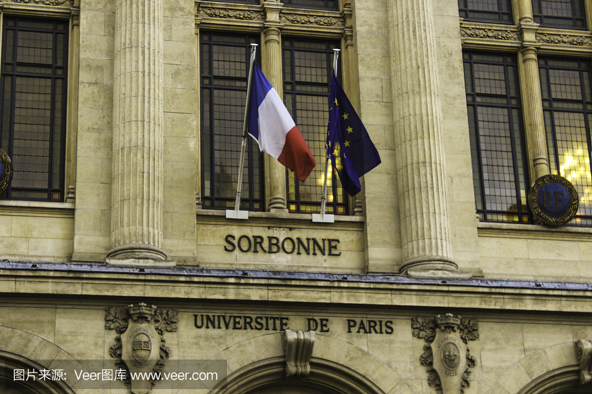 Sorbonne在巴黎的门面