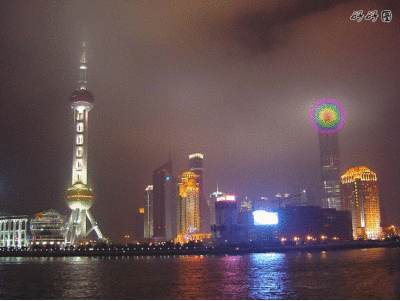 壁纸 建筑 塔 夜景 400_301 gif 动态图 动图