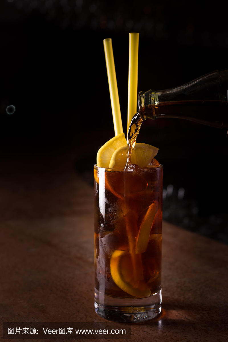 自由古巴,自由古巴鸡尾酒,古巴冷勃拉,杜松子