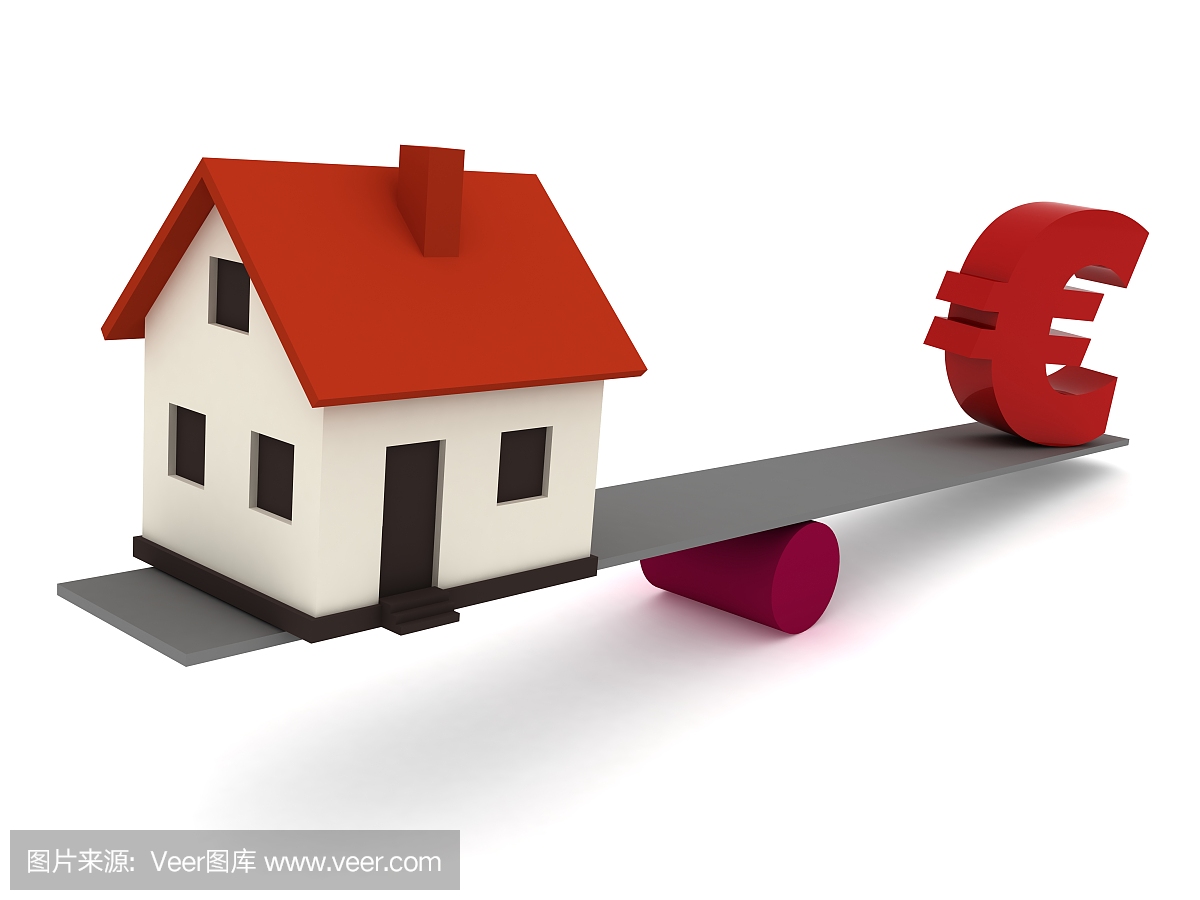 房子房地产欧元价格抵押贷款比较