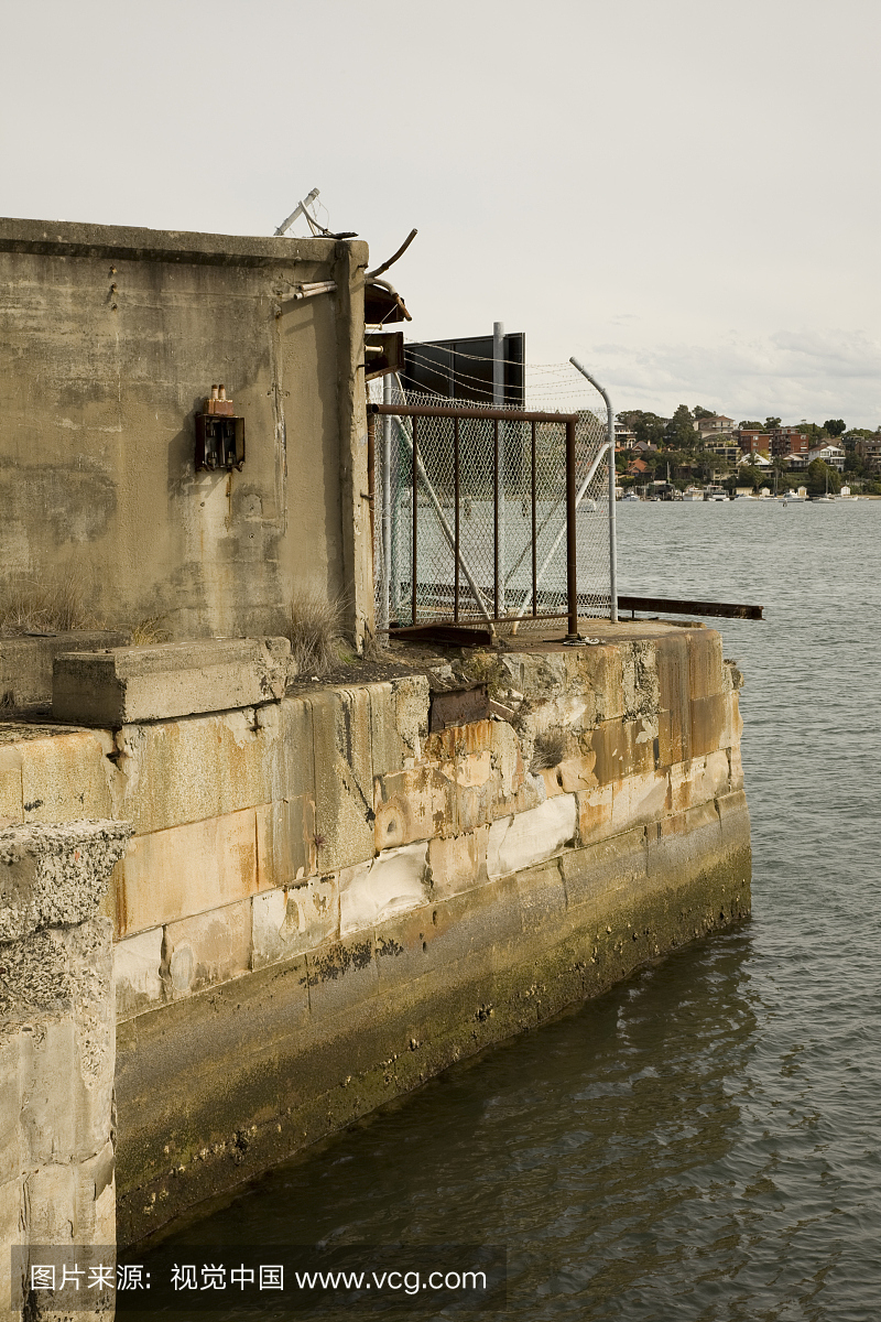 萨瑟兰码头详细信息,美冠鹦鹉岛历史街区,悉尼