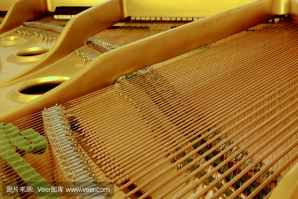 三角钢琴,三脚钢琴,大钢琴,乐器弦