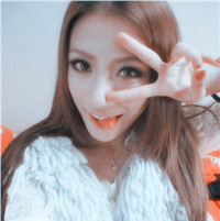 剪刀手吐舌头扮可爱女生头像 95后女头吧精选-16kb