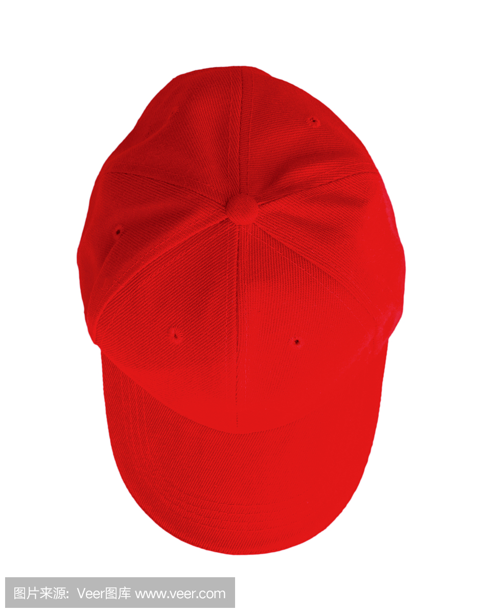 红色棒球帽,带空格插入文字