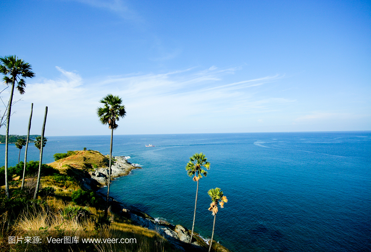 卡玛拉海滩,蓬贴海角,海岬,岬