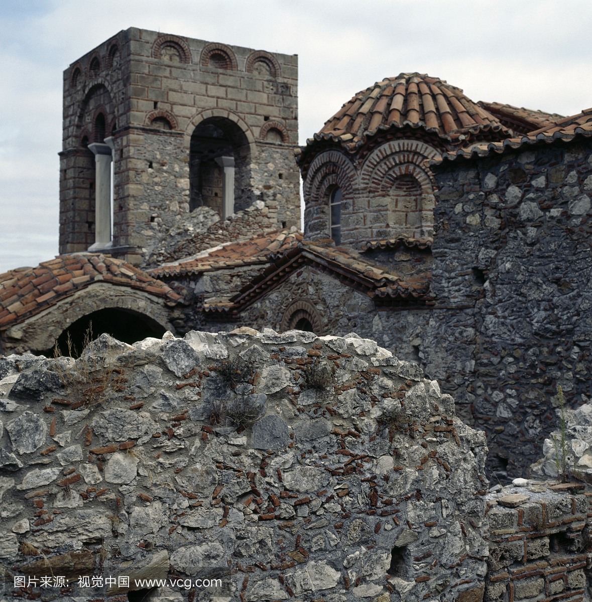 斯塔教堂和圆顶教堂的索菲娅索菲亚,1350年,拜