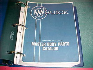 940 thru 1969 Buick Body Parts Catalog Part N 940 thru 1969 Buick Body Parts Catalog Part N