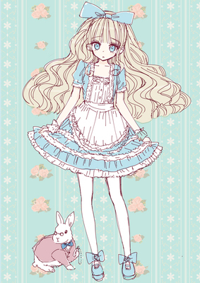 壁纸q版 二次元 卖萌 插画 动漫-468kb