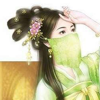 卡通古装美女头像