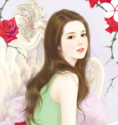 现代美女丹青