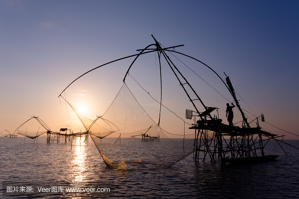 养鱼场,养鱼池,捕鱼场,养鱼塘