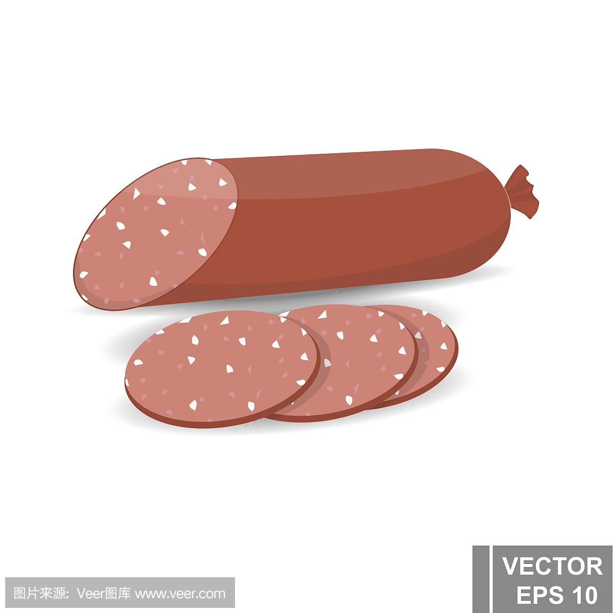 Sausage. Meat. Tasty food. The icon. For your 