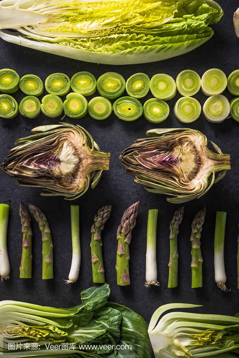 排列整齐,排列组合,knolling风格,铺平