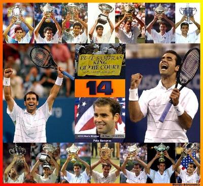桑普拉斯的14个大满贯冠军