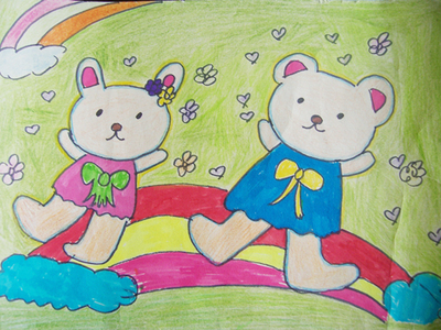 动物绘画作品图片大全 动物学生绘画作品 学习啦