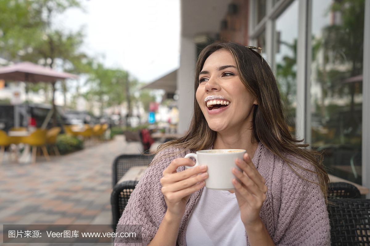 美,拉美人和西班牙裔人,咖啡店,水平画幅
