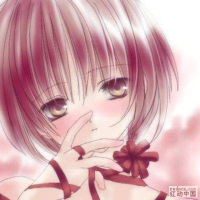 捂脸害羞动漫表情