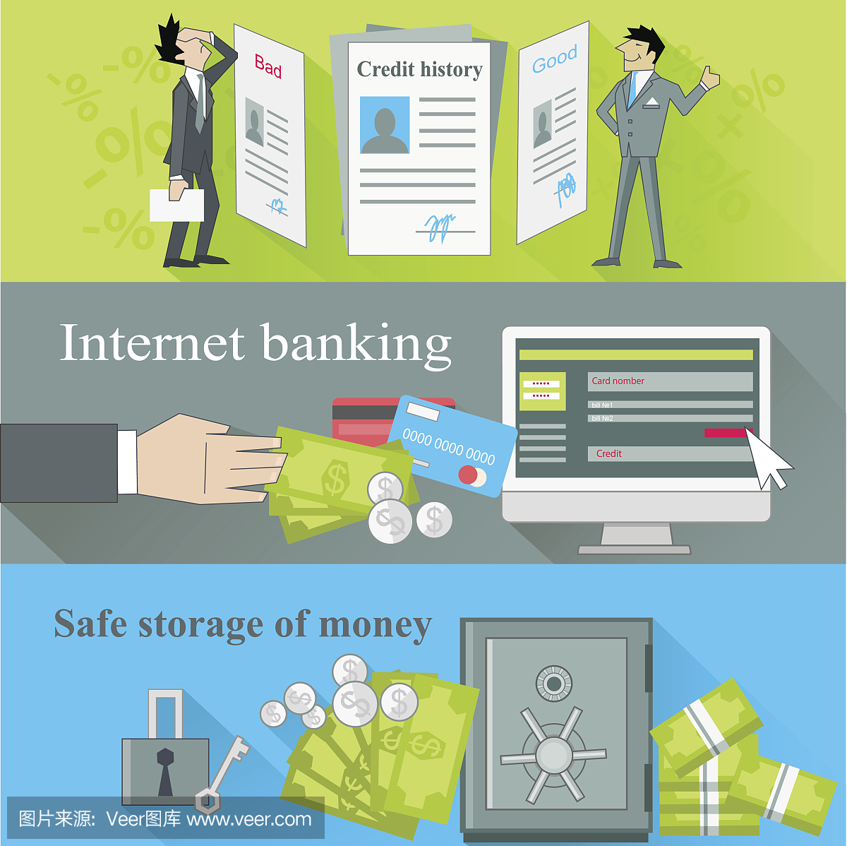 网上银行和安全储存金钱