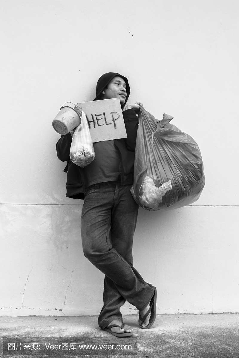 无家可归的人帮助签名