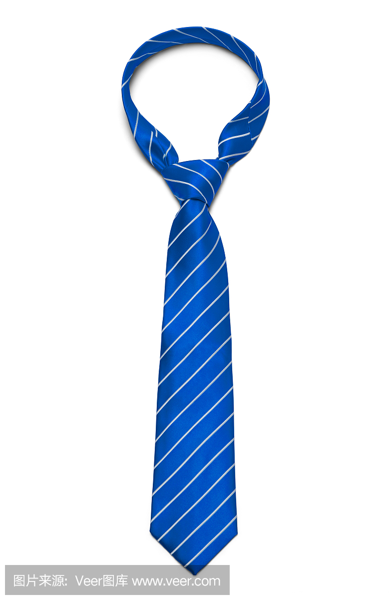蓝领带