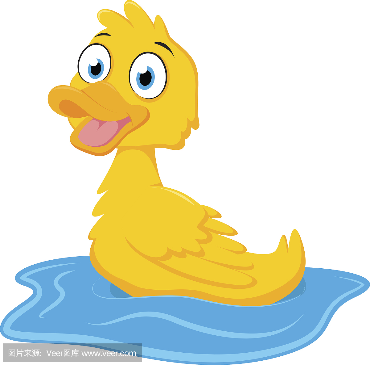 快乐鸭卡通