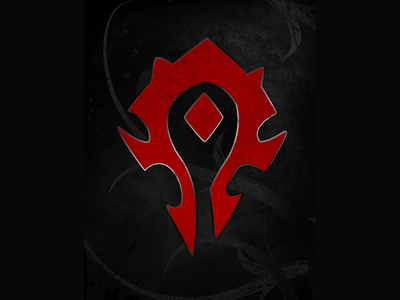 一张部落标志的大图.-魔兽欢乐囧图区-魔兽世-113kb