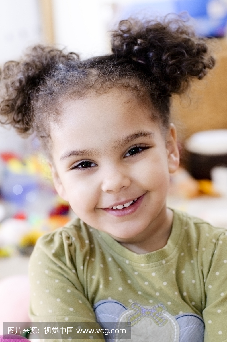 儿童,人,非洲人,头发向后梳