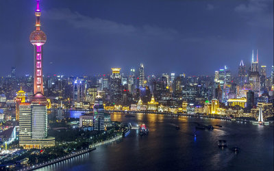 上海市夜景图片