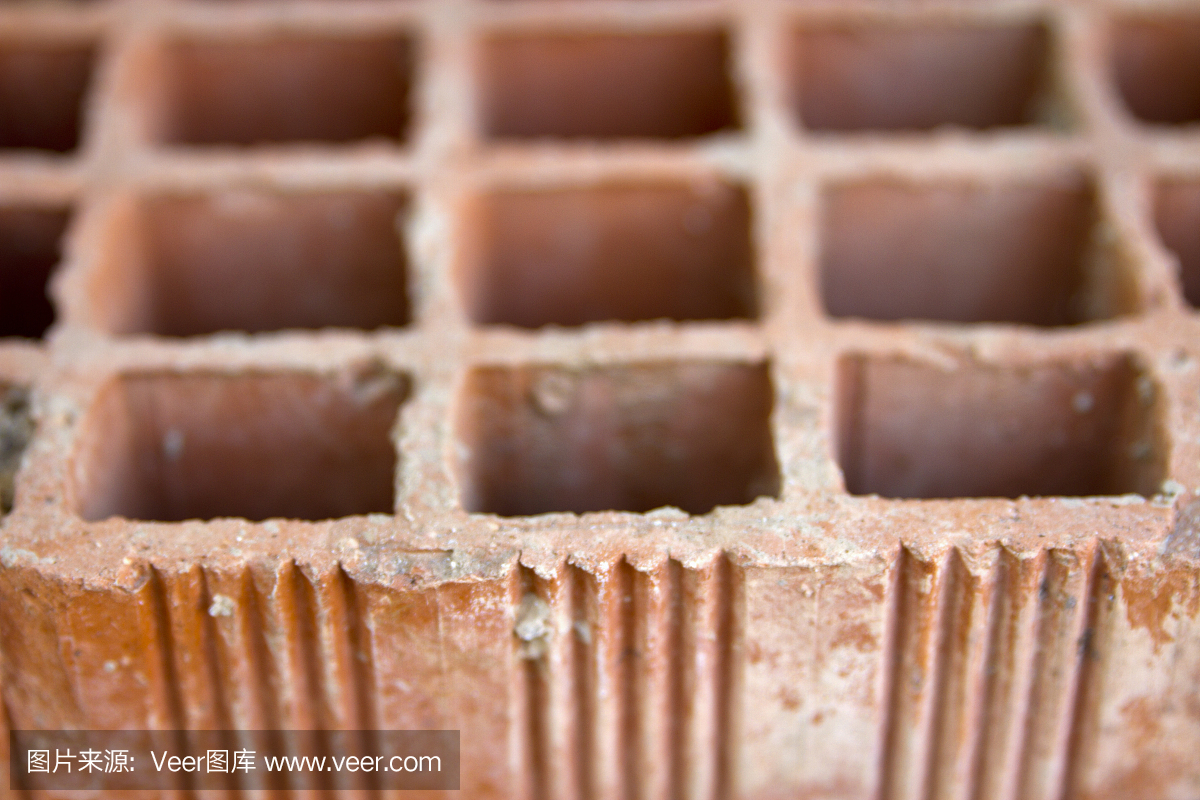 空气砖在建筑工地