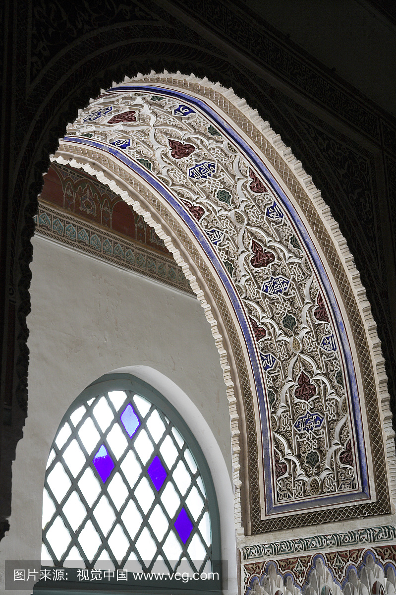 摩洛哥,丹吉尔。十四世纪末,巴黎大教堂(Palai