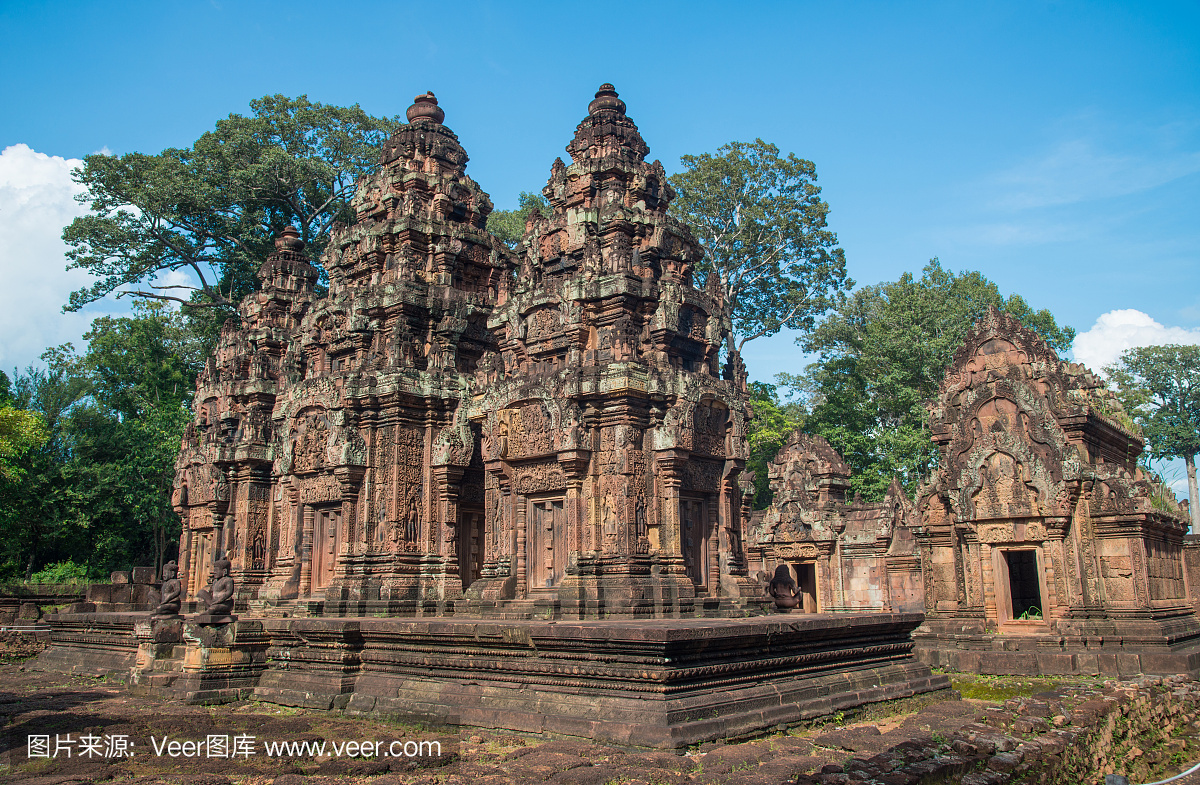 Banteay Srei高棉帝国的宝石,这个地方是柬埔寨