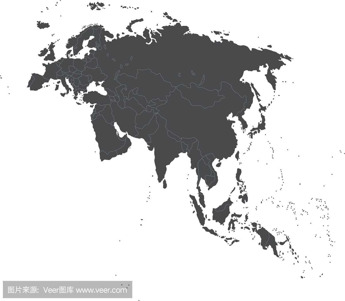 亚洲地图图片素材-编号04700413-图行天下