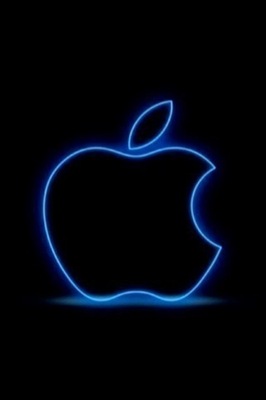 苹果apple logo的炫彩制作一组 iphone 壁纸 文-11kb