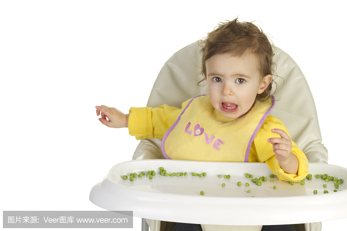 宝宝吃豌豆