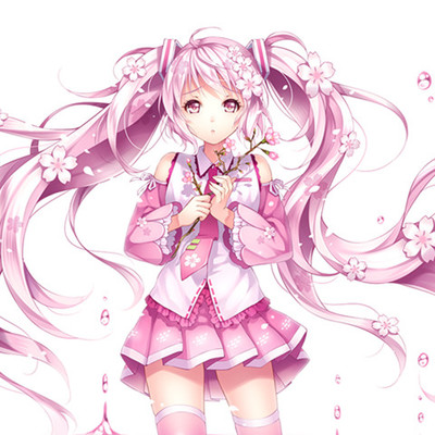 日本动漫人气歌手初音未来高清qq头像近百-89kb