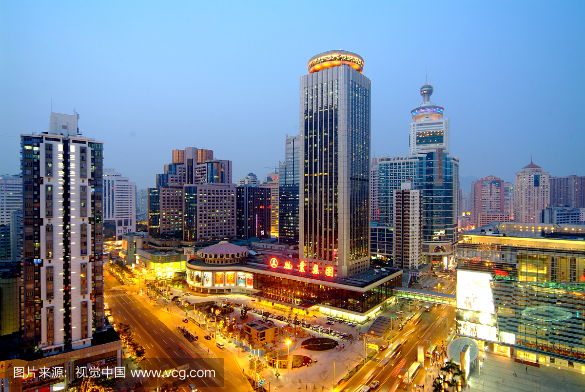 深圳建筑夜景