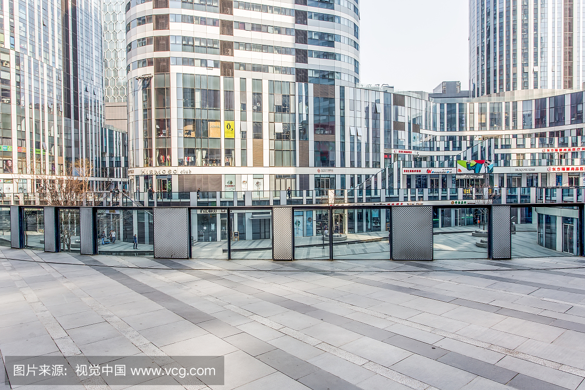 北京国贸购物中心广场建筑