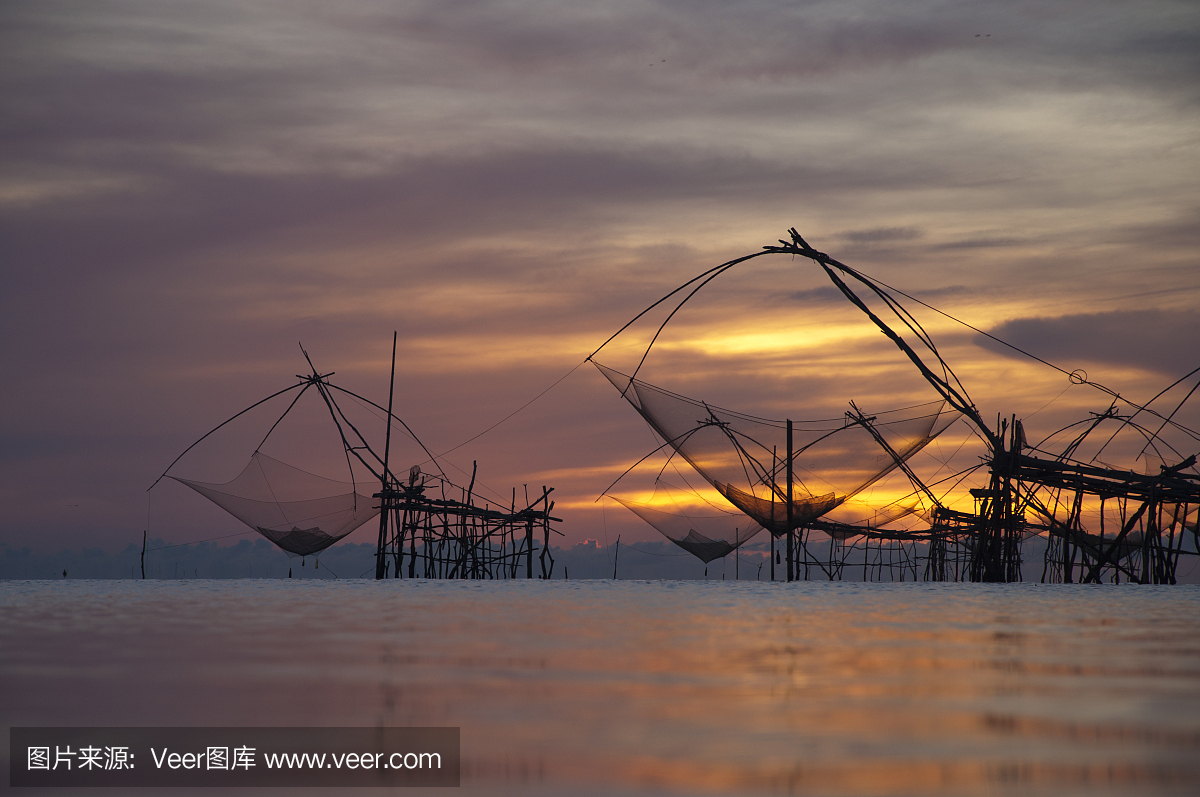养鱼场,海洋养殖,养鱼塘,鱼塘