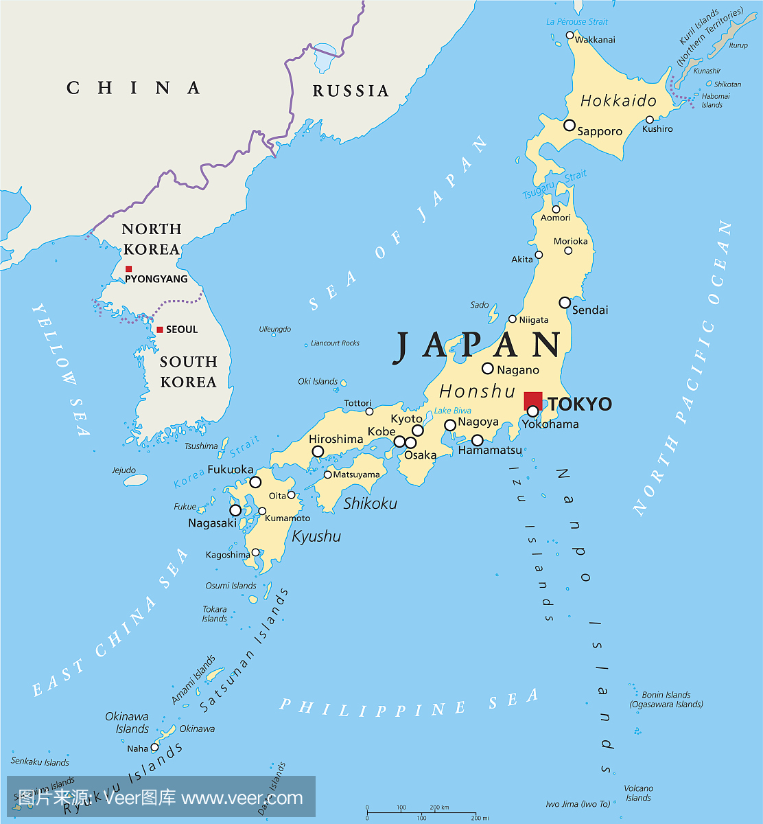 日本政治地图