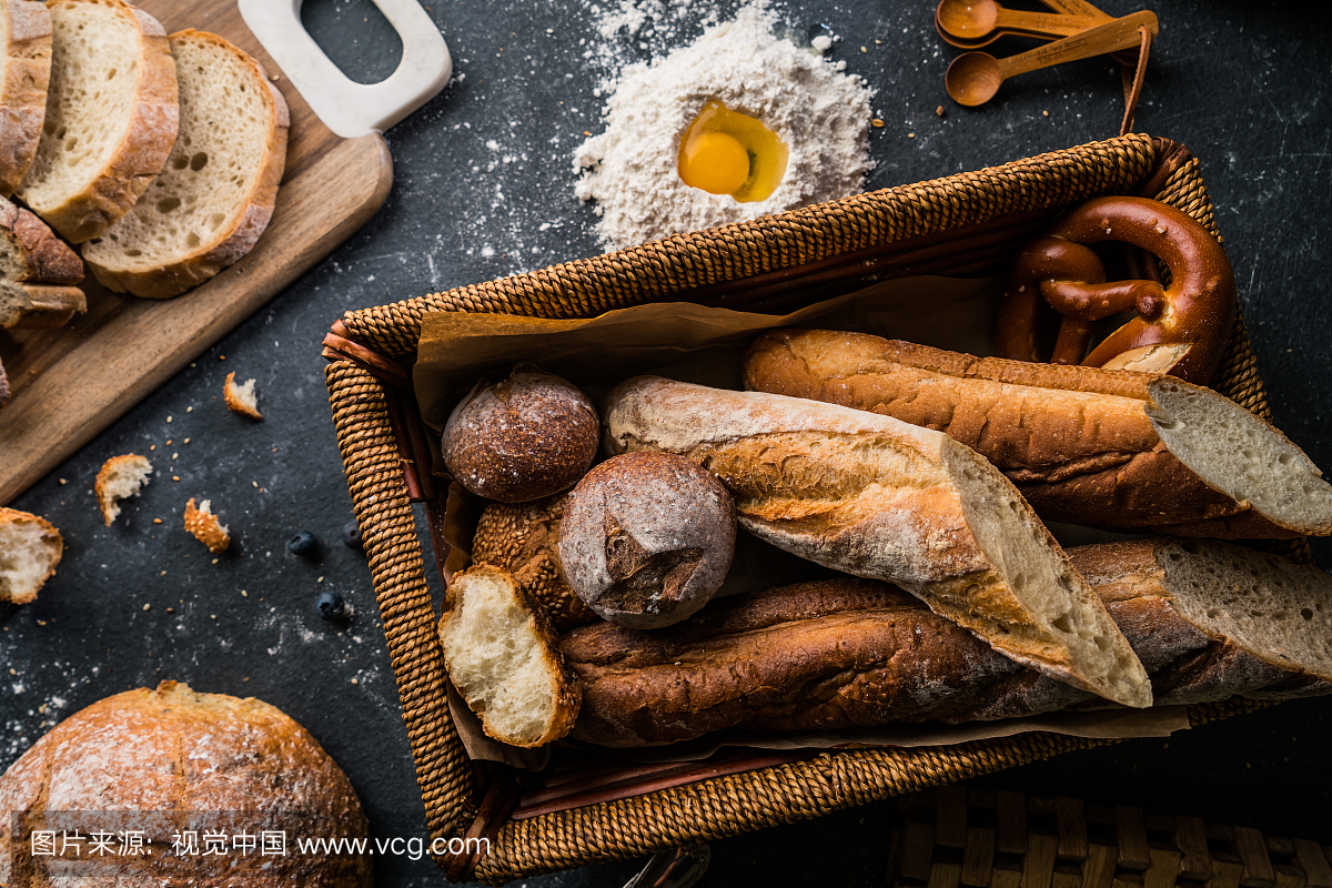 面包,乡村面包,软面包,烘焙