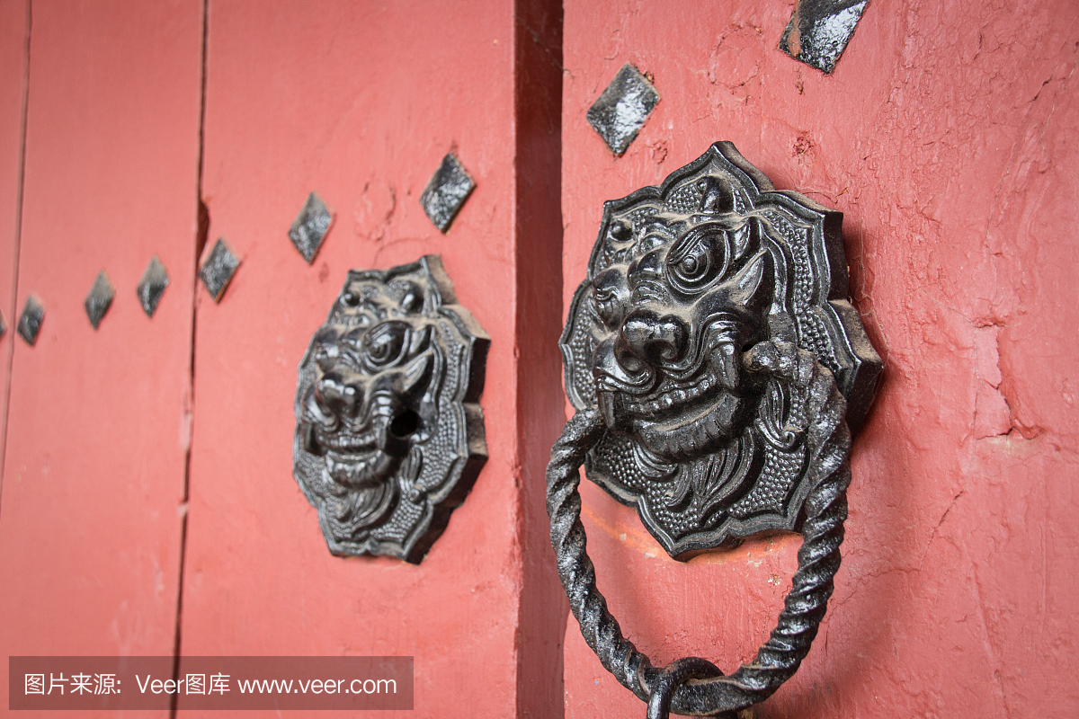 韩国传统的门把手