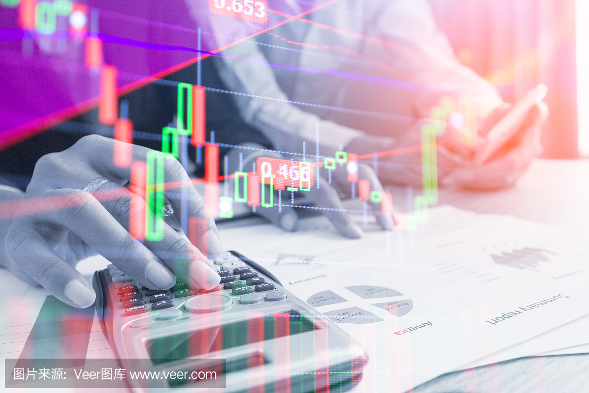 双重曝光业务团队会议股票市场金融或投资策略