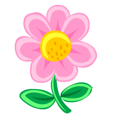 卡通小花图片