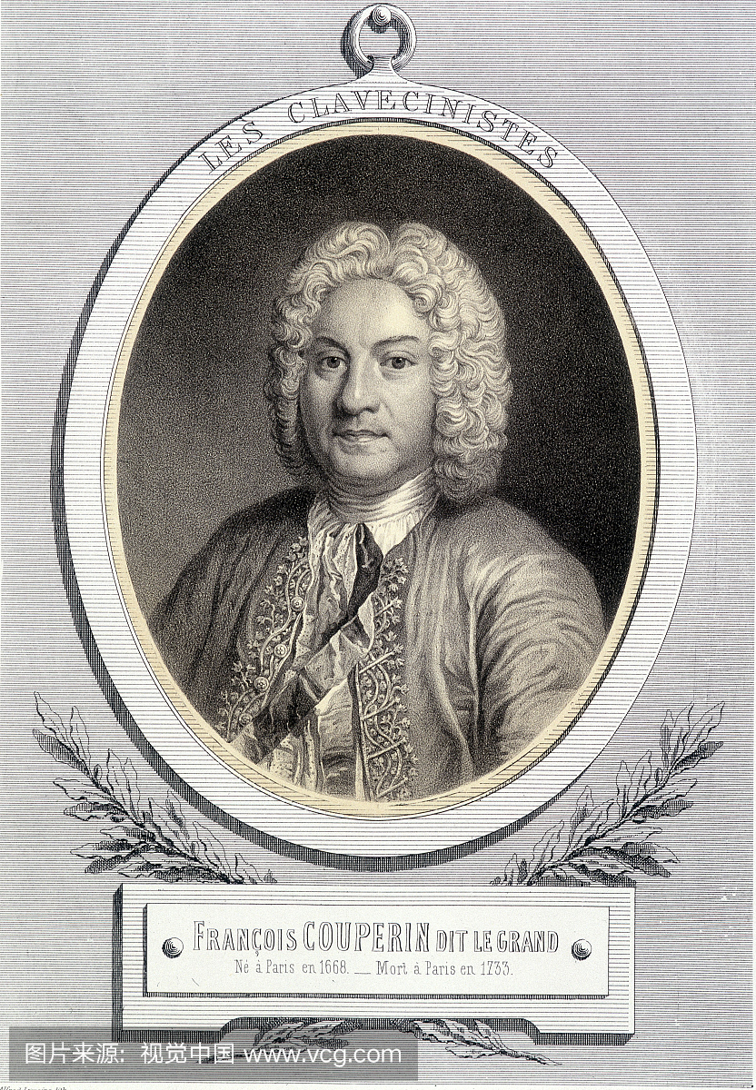 Francois Couperin。 Francois Couperin肖像16